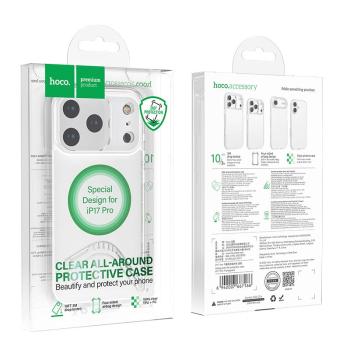 Ultra Clear All-Around Protective Case w/ 4 Corner Air Cushion, 3M Drop Tested (CAA) - iPhone 17 Series - iPhone 17 Air