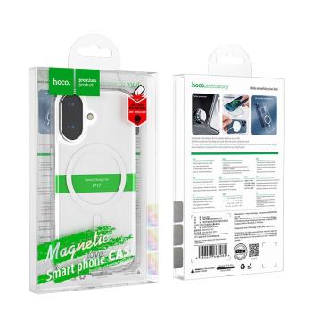 Magnetic Clear Case w/ 4 Corner Air Cushion, MagSafe Compatible (MAG) - iPhone 17 Series - iPhone 17 Pro Max