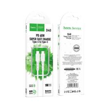 60W Fast Charge Data Cable (D40) - Type C to Type C (PD 60W)