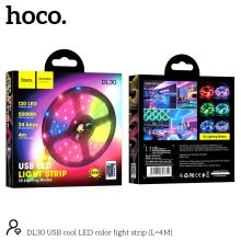 4 Meter USB LED Light Strip w/ 120 LED, 20 Modes, Remote (DL30)