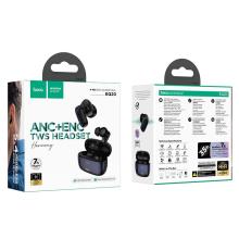 TWS Earbud w/ 7 Hour, Battery % Display, ANC+ENC Noise Cancelling, Glossy Case (EQ20)  -  White