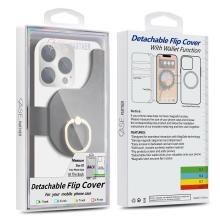 Universal Magnetic Detachable Flip Wallet Case (FLP)  -  Large 6.9 inch / Pink