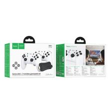 TV / PC Game Stick with 2x Wireless Controller, 20000 Classic Games Included (GA31)  -  White
