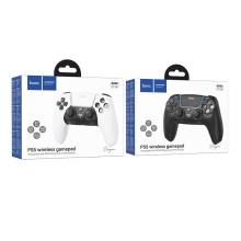Wireless Gaming Controller for PS5 with Dual-Motor Haptics & Integrated Audio (GA32)  -  White