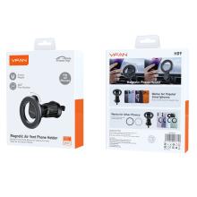 Magnetic Air Vent Phone Mount with 360' Rotation, Hook Locking (H09)