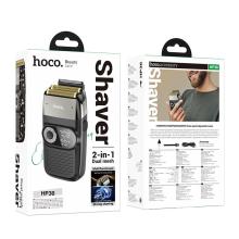 Electric Hair Shaver & Trimmer w/ Battery % Display, Dual Mesh (HP30)