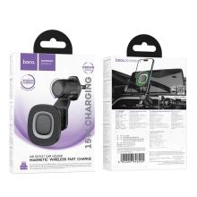 15W Magnetic Wireless Charging Phone Holder for Air Vent w/ Hook Locking (HW30)