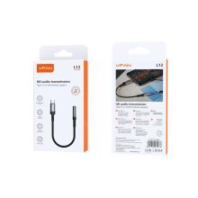 Type C to 3.5mm Audio Jack Adaptor w/ Plug-And-Play (No Need Bluetooth)  (L12-C)
