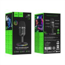 Desktop Omni-Directional Microphone with RGB Light (L25)