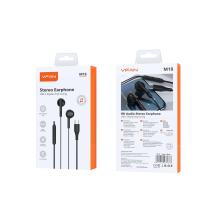 Type-C Earphone Universal w/ Digital Microchip (M18)  -  Black