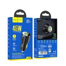 45W 3 Ports PD+QC (USB A & C x 2) Super Fast Car Charger (NZ6)