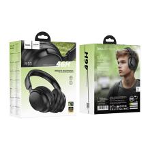 Premium Bluetooth Headset w/ 46 Hours, Light Weight Comfort Fit (W53) Black