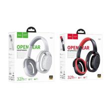 Open Ear Bluetooth Headset w/ 32 Hours, Comfort Listening (W67)  -  Black