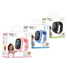 Kids Smart Watch 4G with LBS+WiFi Tracking, Video Call, Kids Privacy Protection, Parental Control (Y106)  -  Pink
