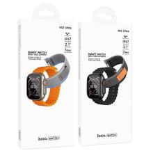 Smart Watch w/ Call Feature, 3~5 Days Battery Life, IP67 Waterproofing, 2 x Straps (Y42 ULTRA)  -  Black