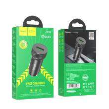 18W Aluminum USB Car Charger w/ QC 3.0 (Z49A)